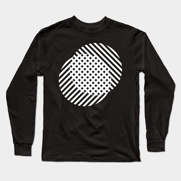 2 intersecting circles Long Sleeve T-Shirt by lkn